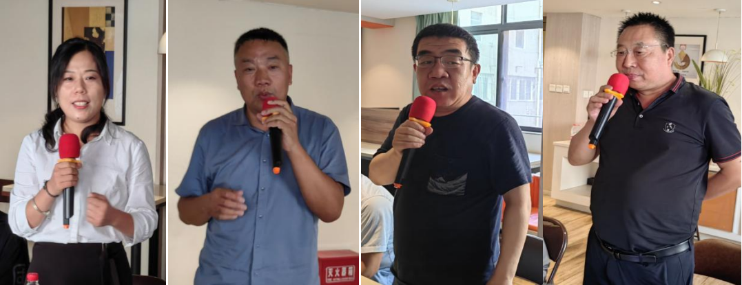 新增理事表态发言